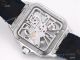 (TW ) Skeleton Santos De Cartier Stainless Steel 39.8mm Copy Watch Blue Leather Band (8)_th.jpg